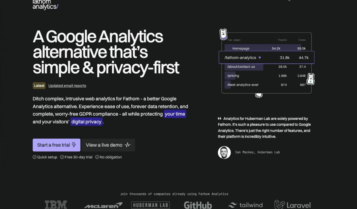Fathom Analytics