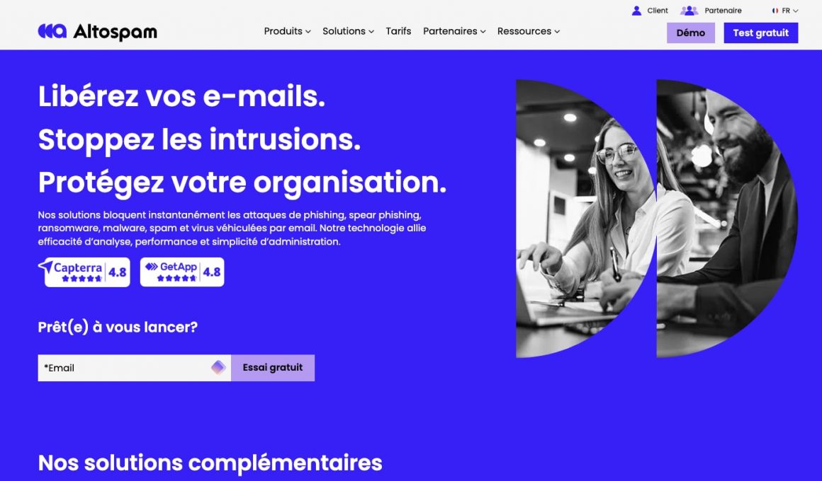 Protection des e-mails contre attaques malveillantes.