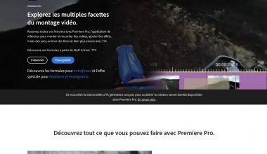 Explorez les multiples facettes du montage vidéo avec Adobe.