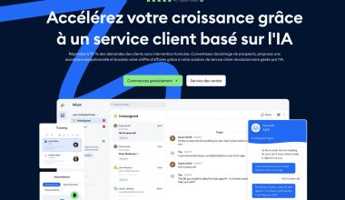 Service client IA pour croissance rapide.