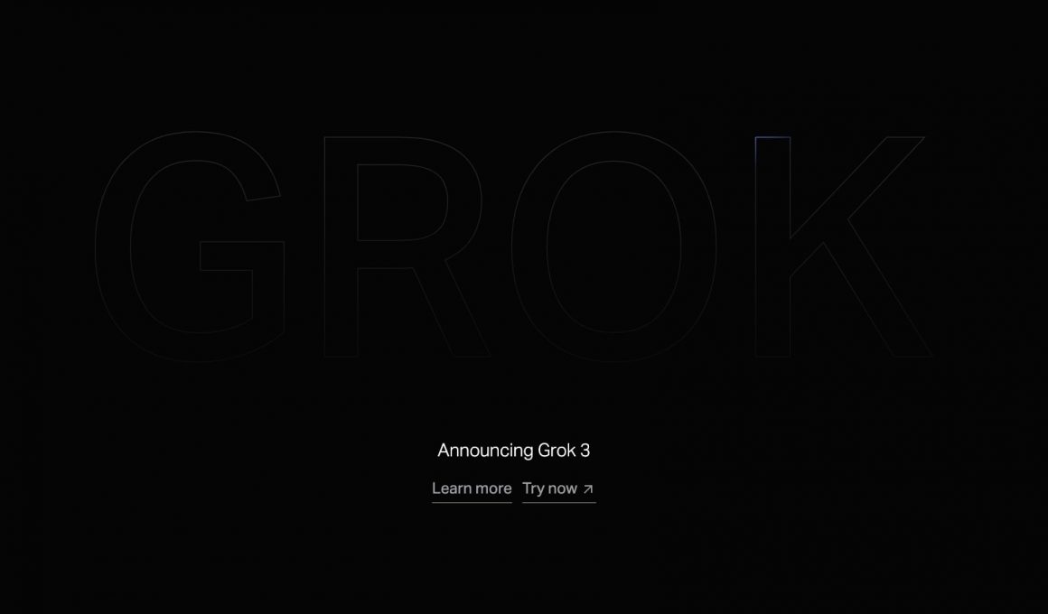 Annonce du logiciel Grok 3