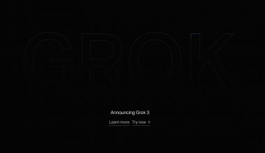 Annonce du logiciel Grok 3