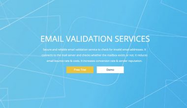 Services de validation d'email sécurisés.