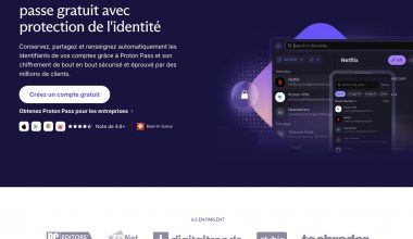 Proton Pass, gestionnaire de mots de passe gratuit.