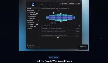 Interface du logiciel Murmure