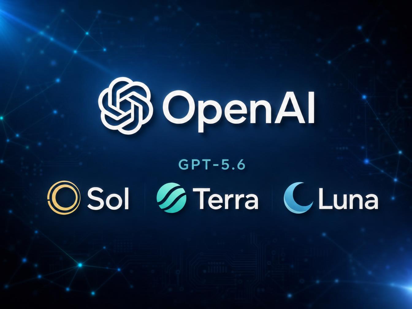 Logo OpenAI GPT-5.6 Sol Terra Luna
