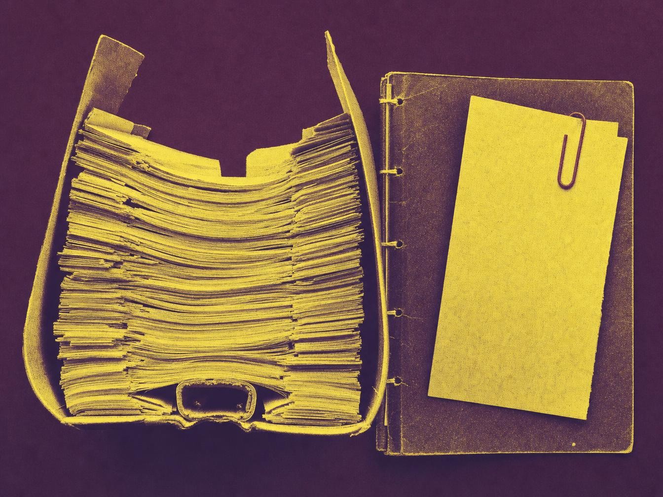 Illustration conceptuelle : dossier de passation incomplet et registre de référence conservé